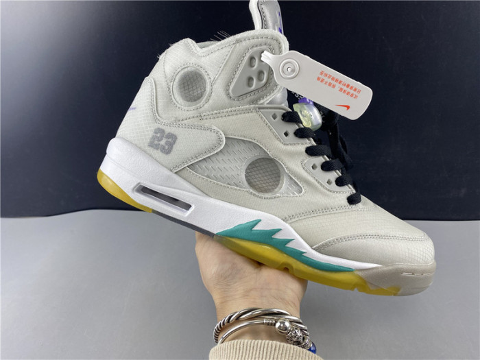 Air​ Jordan 5 x​off white AJ5 ow 3M CT8480-105