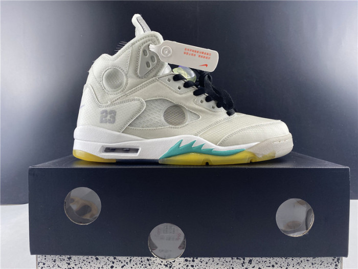 Air​ Jordan 5 x​off white AJ5 ow 3M CT8480-105