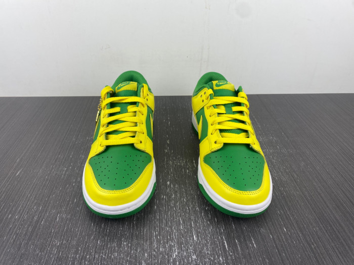 nike dunk low reverse brazil - dv0833-300