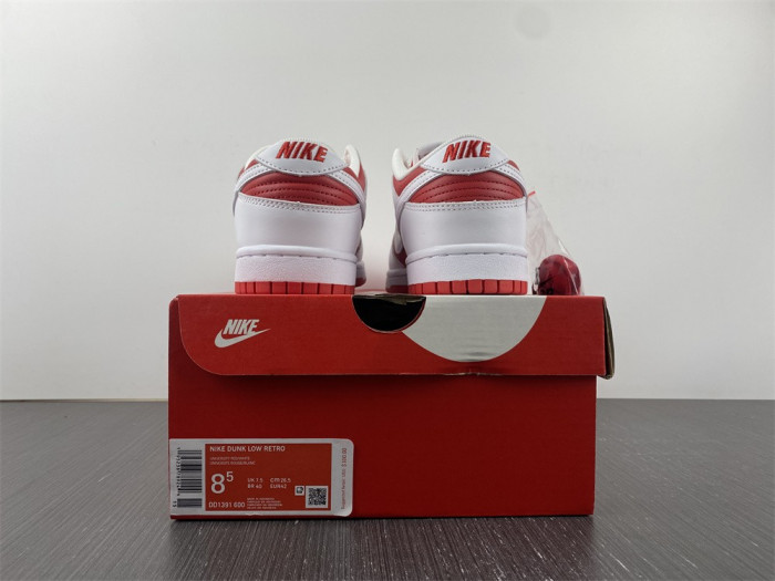 nike dunk low championship red (2021) dd1391-600
