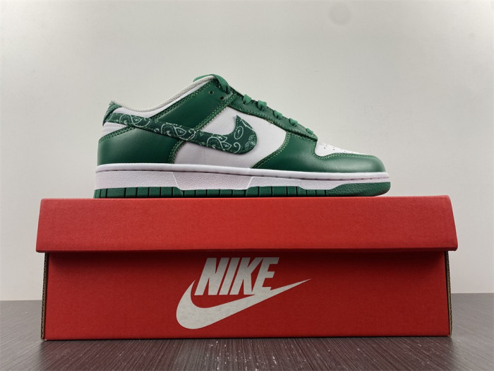 nike dunk low wmns green paisley dh4401-102