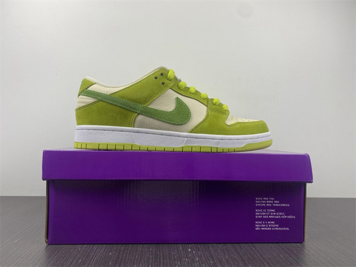 nike sb dunk low green apple - dm0807-300