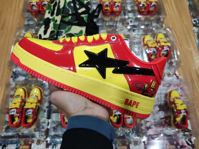 bape sta low sneaker 191042-016