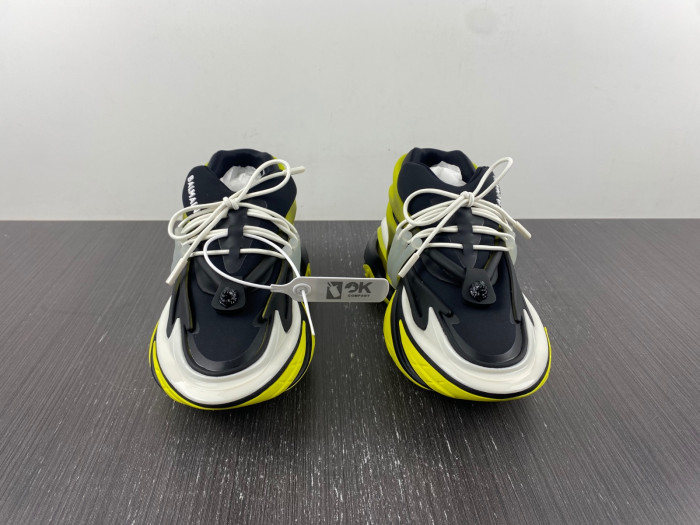 balmain unicorn layered sneakers bl20370