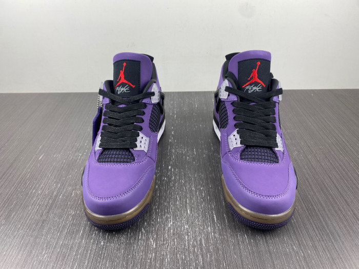 jordan 4 retro travis scott purple aj4-203