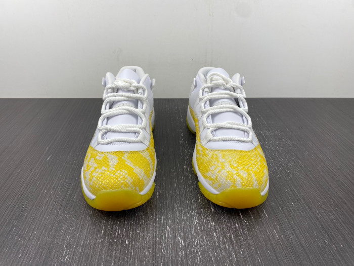 air jordan 11 low wmns “yellow snakeskin” ah7860-107