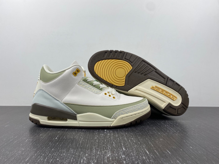 jordan 3 retro green and white dx6660-800