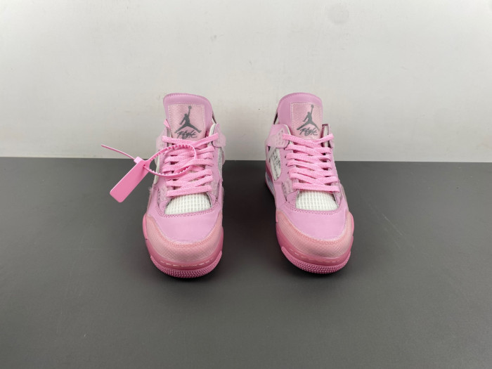 jordan 4 retro x ofw pink