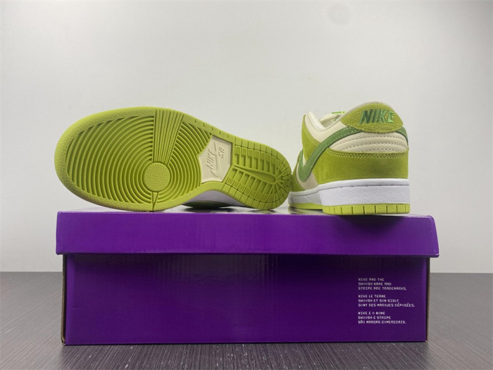 nike sb dunk low green apple - dm0807-300