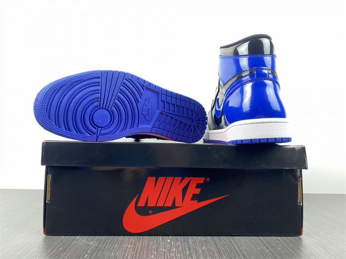 air jordan 1 high og “patent royal" 555088-400
