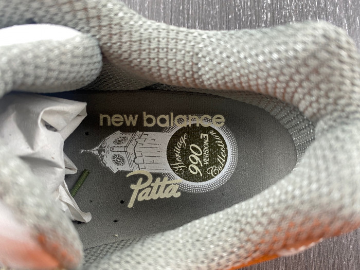 patta new balance 990v3 m990pp3