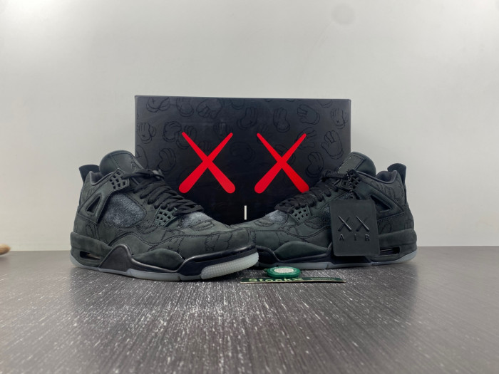 kaws x air jordan 4 retro 