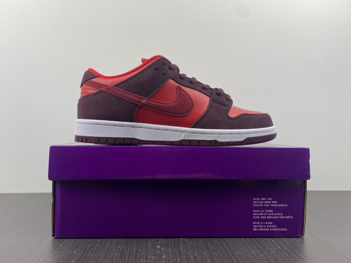 nike sb dunk low cherry - dm0807-600