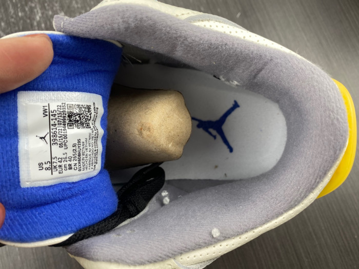 air jordan 3 retro unc white black blue yellow 398614-145