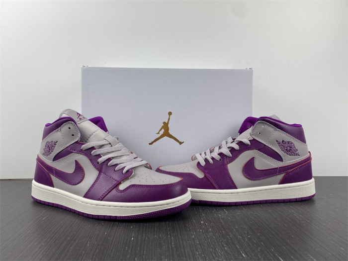 air jordan 1 mid magenta (2022) (w) - bq6472-501