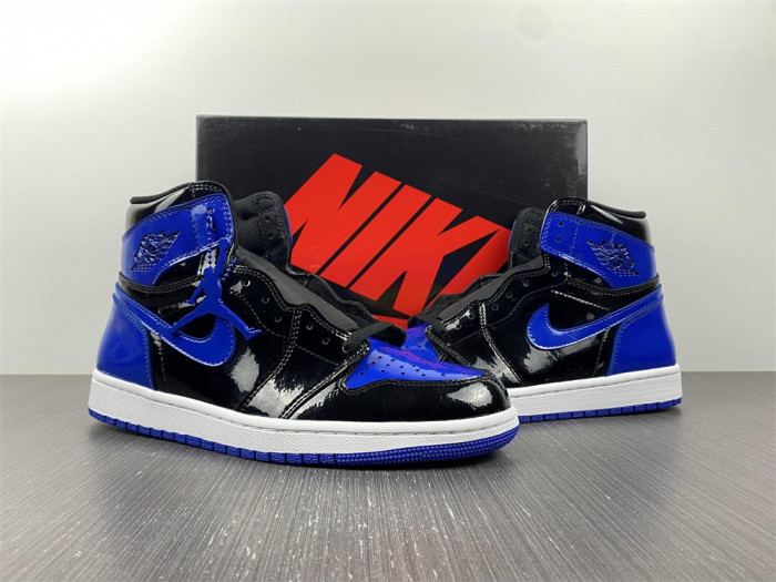 air jordan 1 high og “patent royal" 555088-400