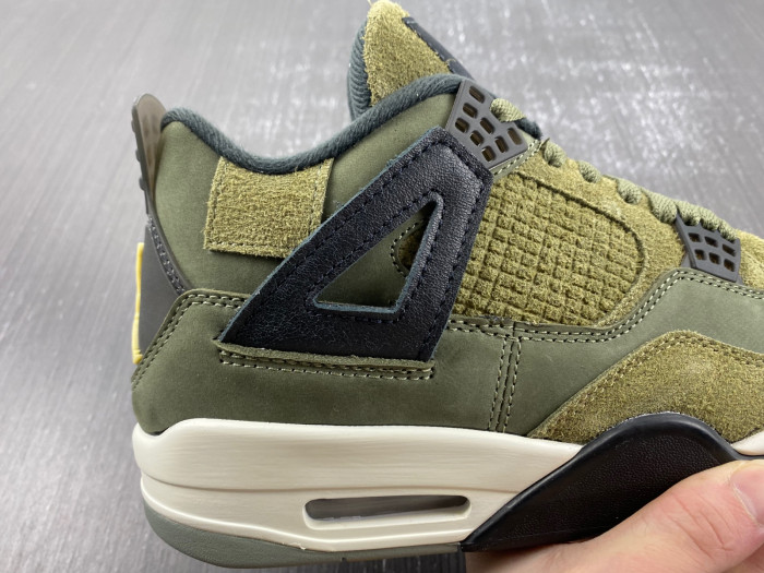 air jordan 4 craft "medium olive" fb9927-200