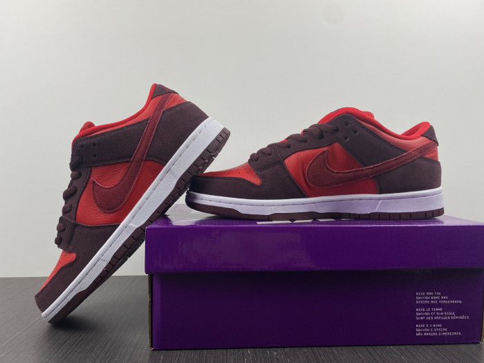 nike sb dunk low cherry - dm0807-600