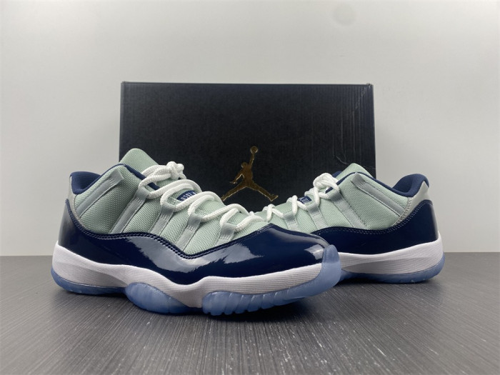 air jordan 11 retro low georgetown - 528895-007