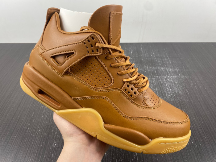 jordan 4 retro ginger wheat men