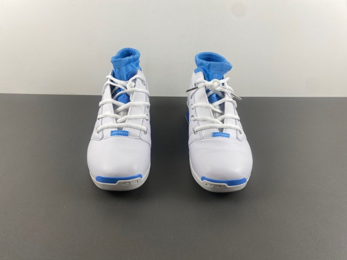 the air jordan 17 low "unc" (carolina) fj0395-101