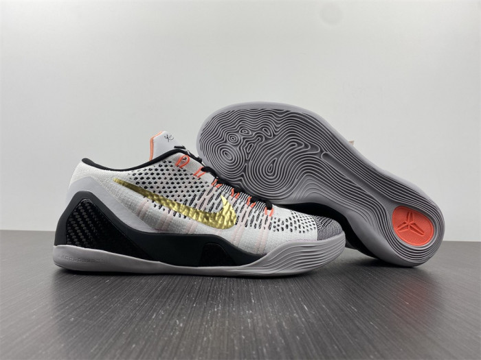 nike kobe 9 elite gold fundamentals 641714-100