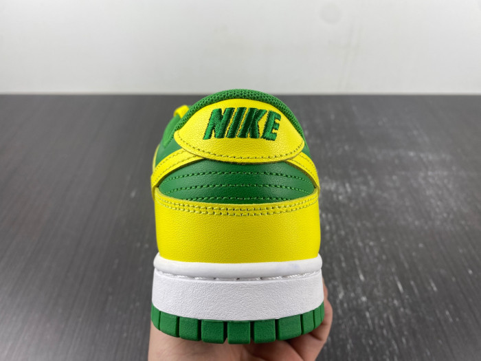 nike dunk low reverse brazil - dv0833-300