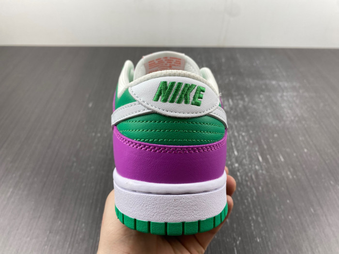 nike dunk low stadium green fuchsia fd9924-311