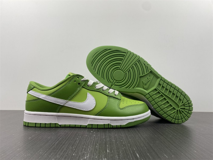 nike dunk low green white dj6188-300