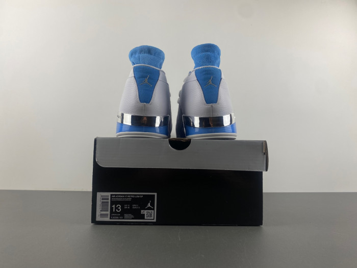 the air jordan 17 low "unc" (carolina) fj0395-101
