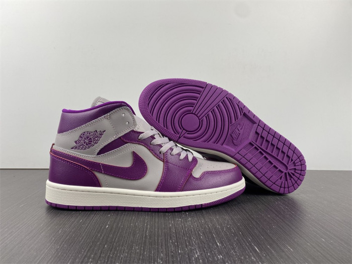 air jordan 1 mid magenta (2022) (w) - bq6472-501