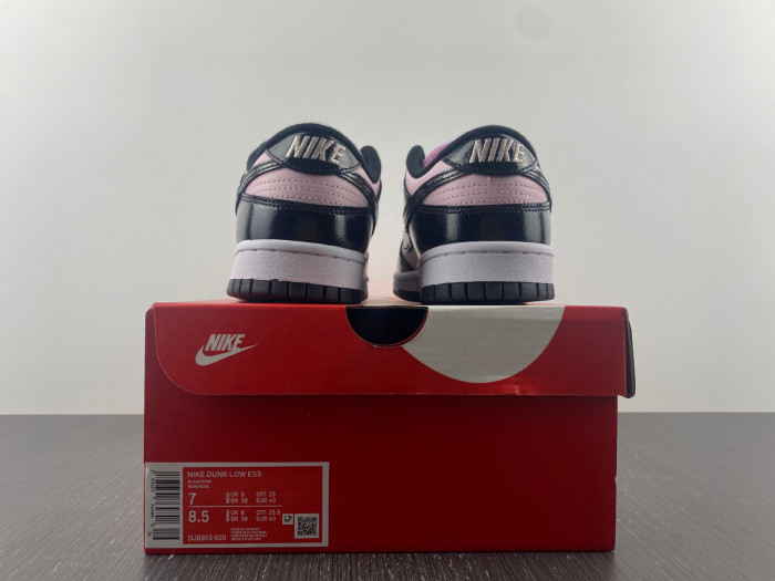 nike dunk low pink foam black (w) - dj9955-600