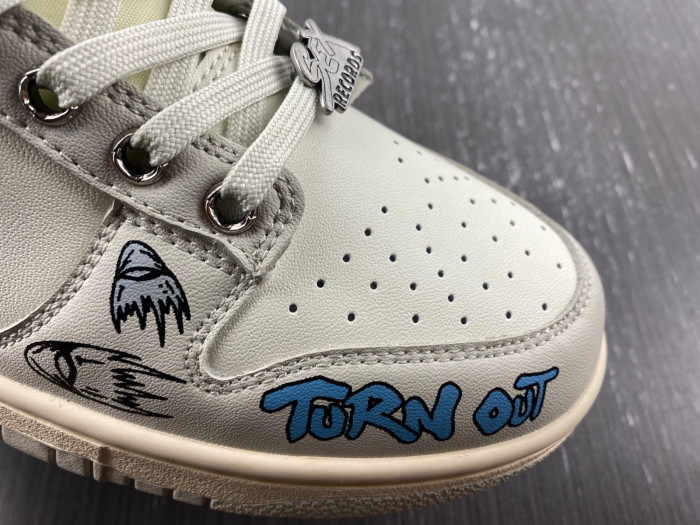 nike dunk low Ch*0me He**ts - dd1503-107-01