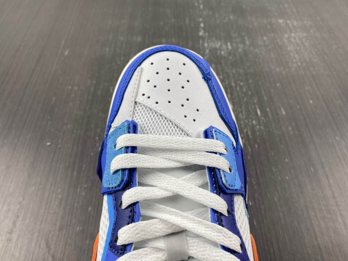 nike dunk low scrap knicks dm0128-100