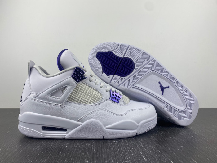 air jordan 4 retro metallic purple ct8527-115