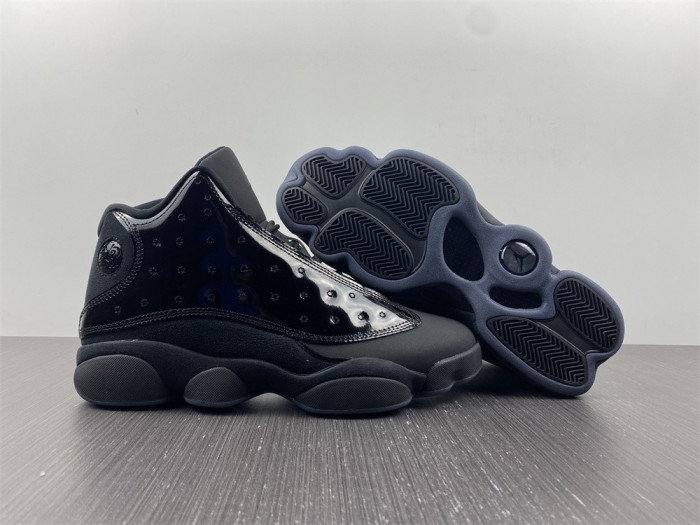 air jordan 13 black cat S*per genuine 414571-0112
