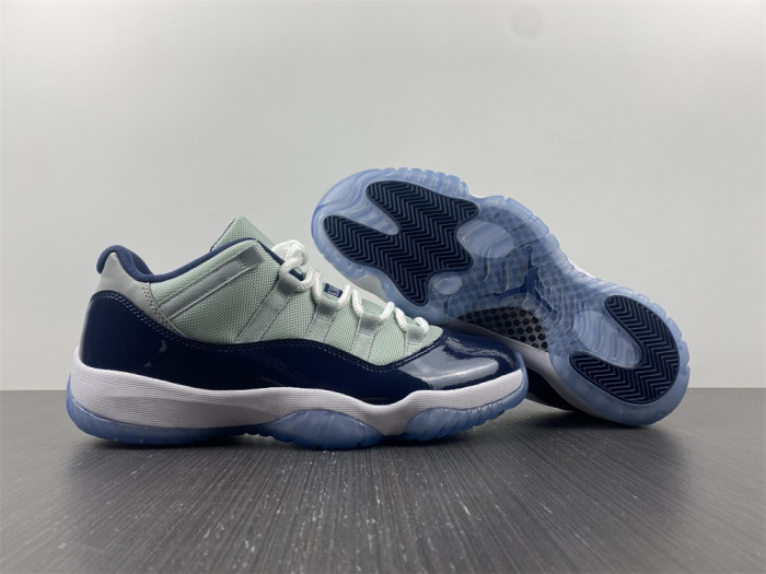 air jordan 11 retro low georgetown - 528895-007