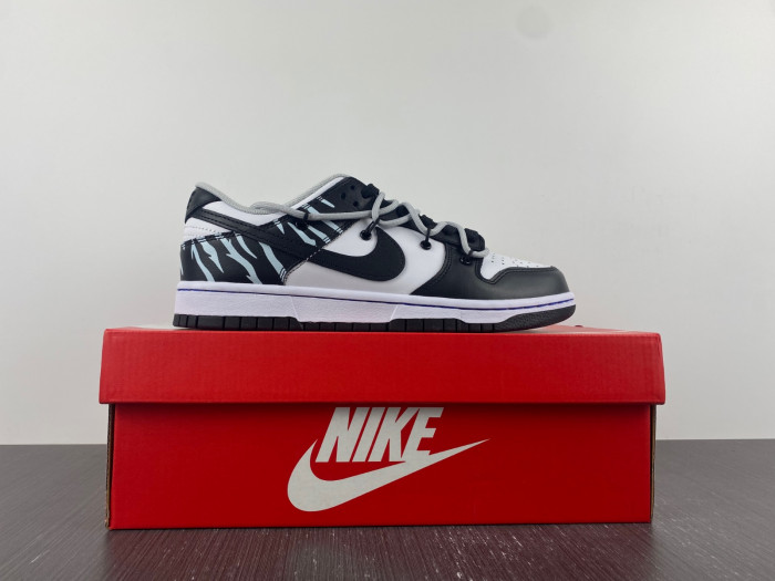 nike dunk low black and white dd3363-002