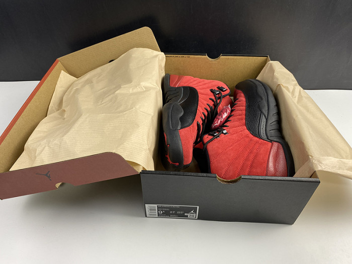 air jordan 12 reverse flu game ct8013-602