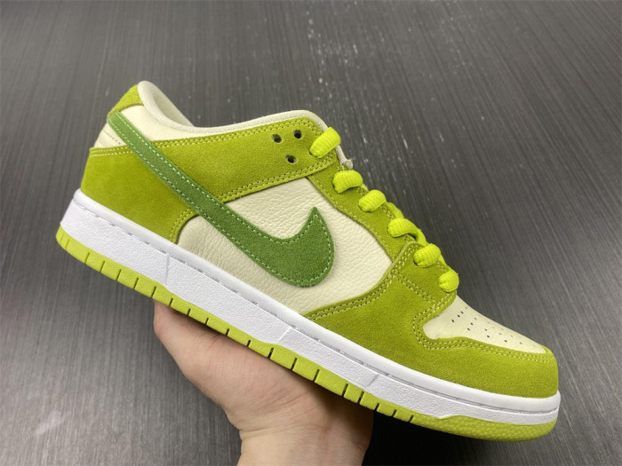 nike sb dunk low green apple - dm0807-300
