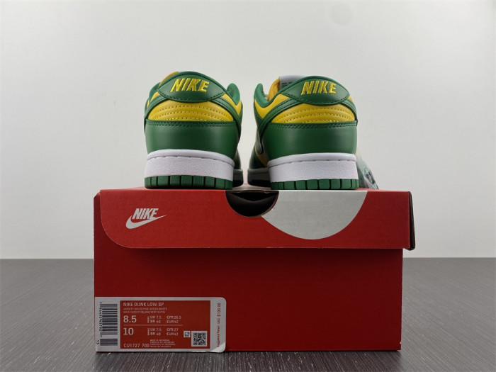 nike dunk low brazil (2020) cu1727-700