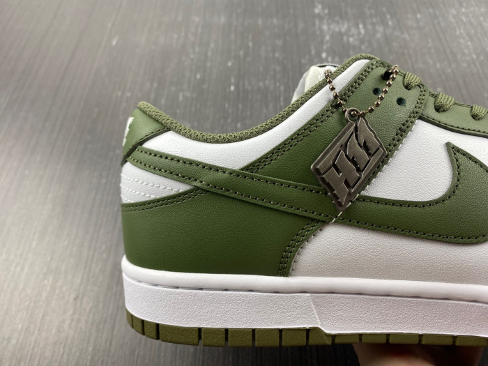 nike dunk low medium olive (w) - dd1503-120