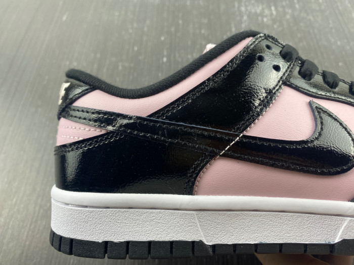 nike dunk low pink foam black (w) - dj9955-600