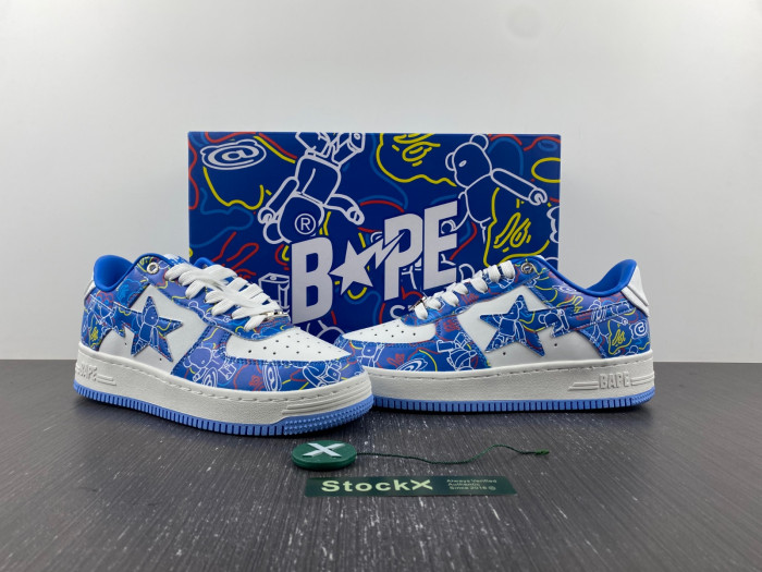 bape sta low sneaker 191042-008