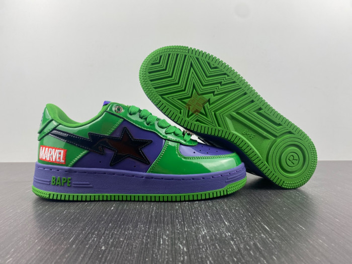 bape sta low sneaker 191042-017