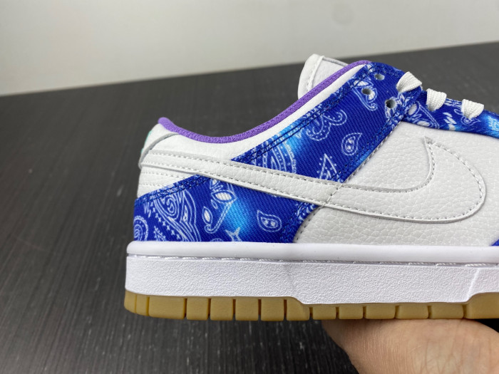 nike sb dunk low white navy blue purple ct5053-041