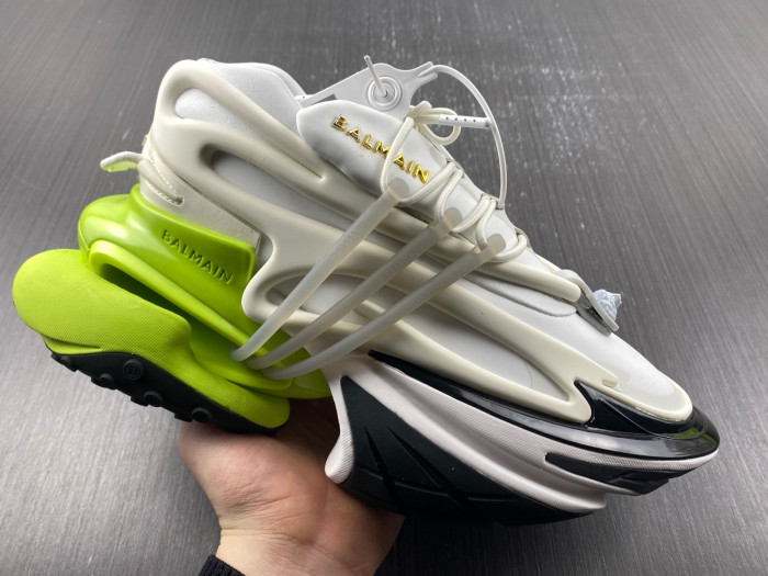 balmain unicorn layered sneakers bl20369