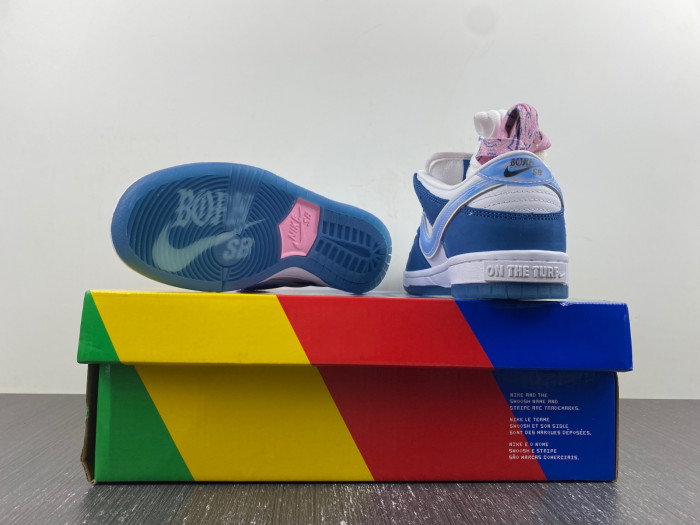 born x raised x nike sb dunk low fn7819-400