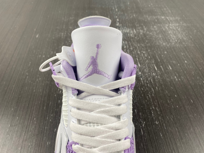 air jordan 4 white and purple ct8527-115