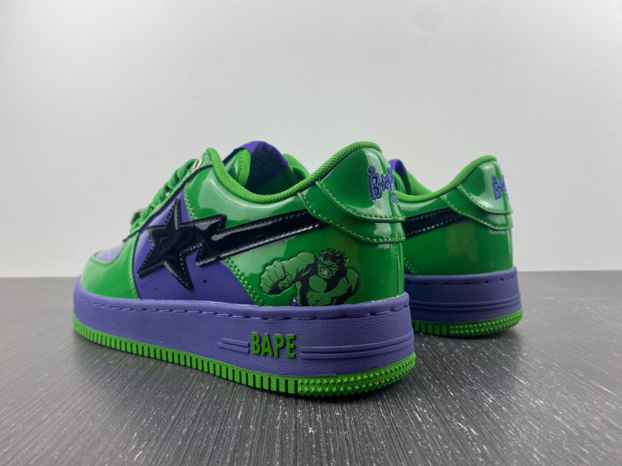 bape sta low sneaker 191042-017